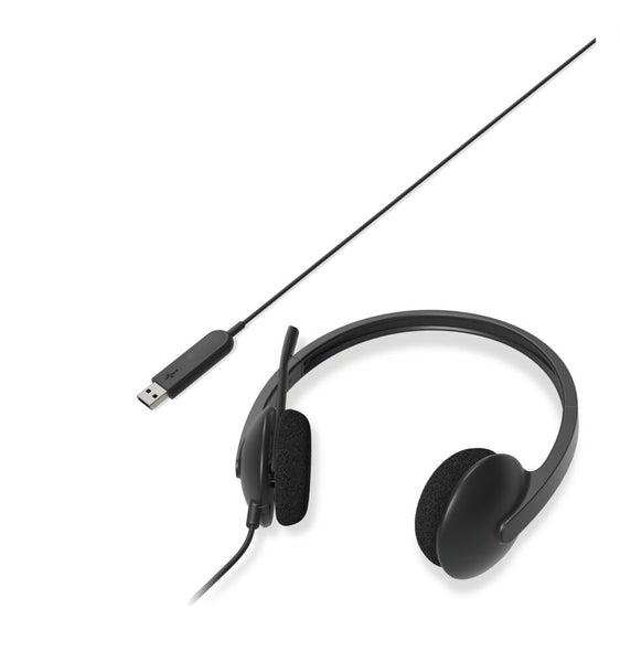 Logitech H340 - Stereo Headsets - Black - USB - Logitech H340