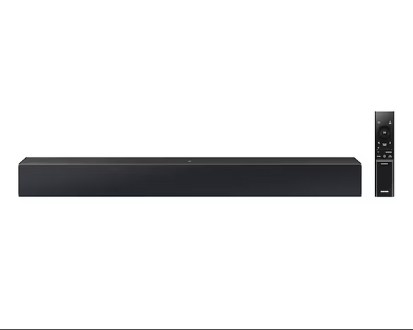 SAMSUNG WIRELESS SOUNDBAR  2.0CH  40W  BUILT-IN WOOFER  HDMI ARC  BLUETOOTH TV CONNECTION  SURROUND SOUND EXPANSION  VOICE ENHANCE  NIGHT MODE  ONE REMOTE CONTROL - SAMSUNG HW-B400F