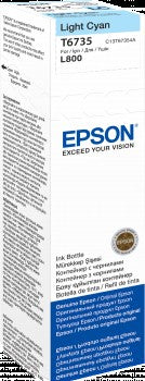 Epson - Epson 673 Ink Bottles Yellow 70ml EcoTank L800 /810 / 850 / 1800 - T67344A Epson