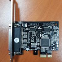 PCIe 2 PORT SERIAL+1 PORT PARALLEL IC9910 W/LP BRACKET. - PCE9910-2S1P