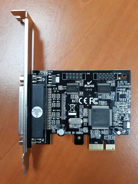 PCIe 2 PORT SERIAL+1 PORT PARALLEL IC9910 W/LP BRACKET. - PCE9910-2S1P