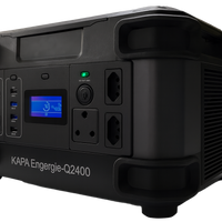 Sustainable Energy - KAPA Energy Q2400 Portable Power Station 2400W/1700WH - 1 Year Warranty - SOL-I-KP-2400 Sustainable Energy