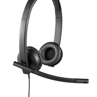 Logitech VC - Logitech VC - Headset H570e Stereo (Double Ear) USB - 981-000575 Logitech VC
