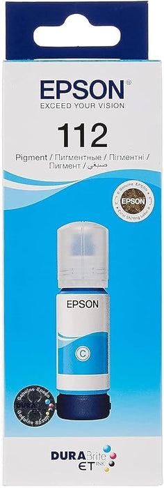 Epson - Epson 112 Ink Bottles Cyan 70ml L6580 / L15150 / L15160 6000 pages - T06C24A Epson