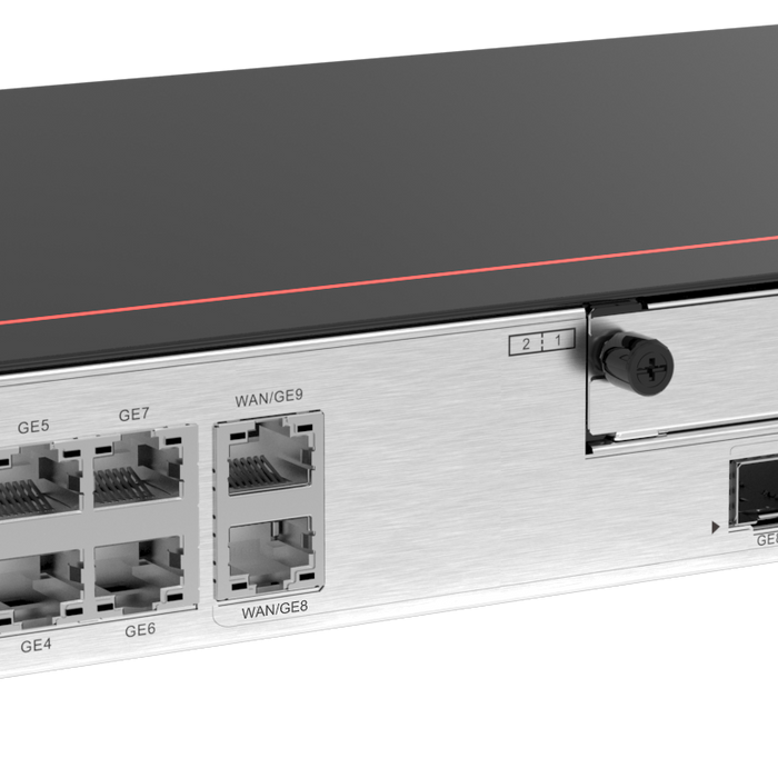Huawei Soho - AR720 2*GE combo WAN 8*GE LAN 2*USB 2*SIC  up to 1200 users forwarding performance 6Gbps - 02354GBG-001 Huawei Soho