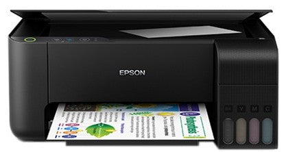 Epson - Epson 33ppm Mono 15ppm Colour A4 Print Scan Copy USB incl 1 set of ink - L3310 Printer