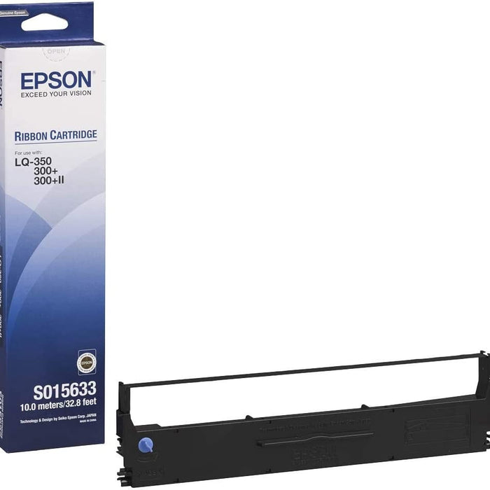 Epson - Epson Black Ribbon LQ-350/300/+/570/+ Single - S015633BA Epson