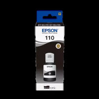 Epson - Epson 110 Ink Bottles Black XL120ml EcoTank M3170 / M3140 / M2170 / M1180 / M1170 / M1140 / M1120 / M1100 / M3180 6000 pages - T03P14A Epson