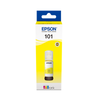 Epson 101 Ink Bottles Yellow 70ml Ecotank L4150 / L4156 / L4160 / L4260 / L6160 / L6170 / L6176 / L6190 / L6270 / L6290 / L6370 / L14150 6000 pages - T03V44A