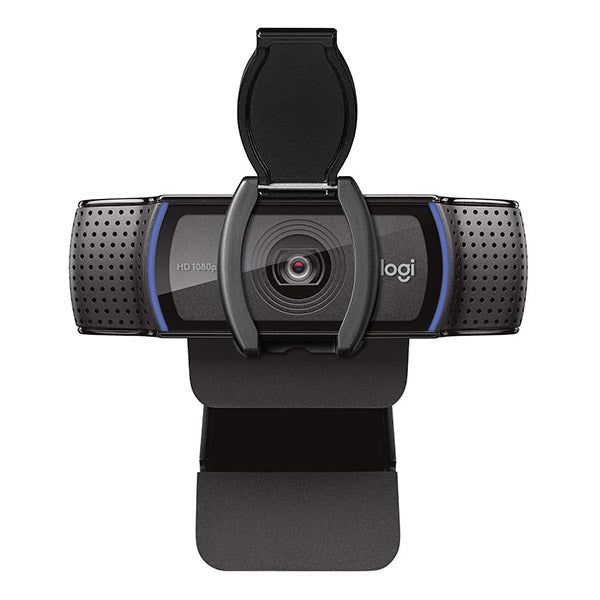 Logitech - Logitech C920s - Webcam - USB - Black - Logitech C920S Logitech