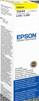 Epson - Epson 664 Ink Bottles Yellow 70ml EcoTank L565/ L550/ L486/ L455/ L386/ L382/ L365/ L355/ L355/ L310/ L3070 ... 6500 pages - T6644 Epson