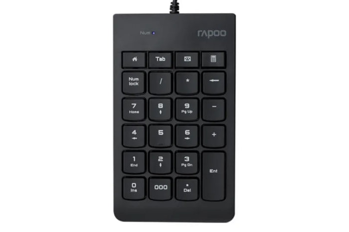 K10 – Numeric Keypad – Wired – Black - RAPOO K10