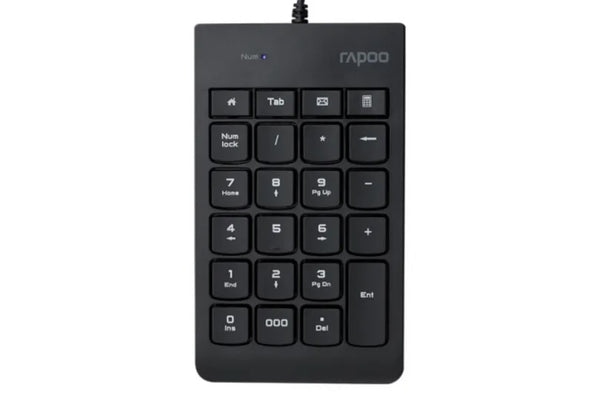 K10 – Numeric Keypad – Wired – Black - RAPOO K10