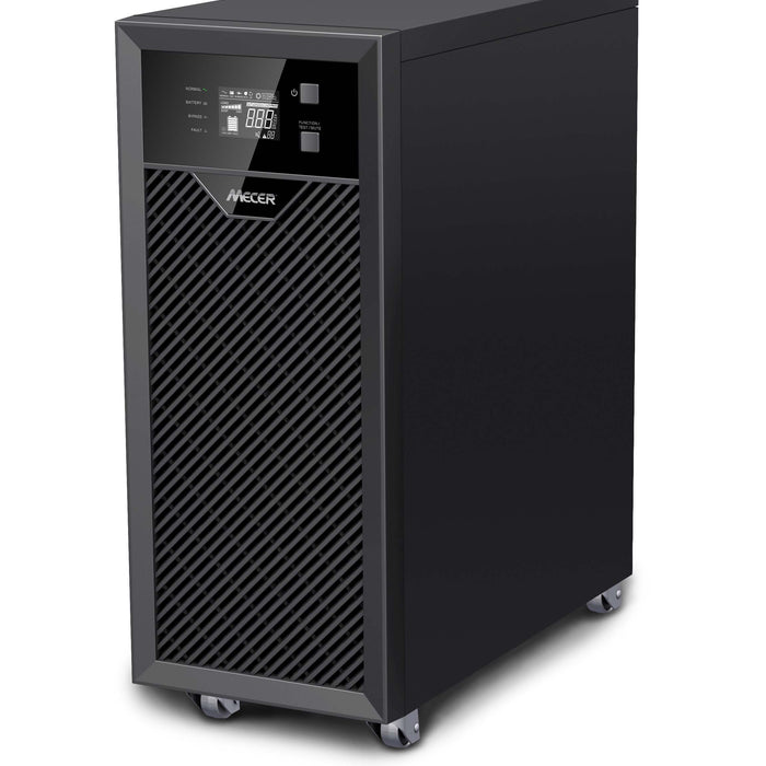 Mecer Energy - MECER INNOVA 6KVA ON-LINE TOWER UPS PF:0.9/ Built-In Battery 15x 12V/9Ah + SNMP card - (Battery Warranty 6 Months). - ME-6000-WPTV Mecer Energy
