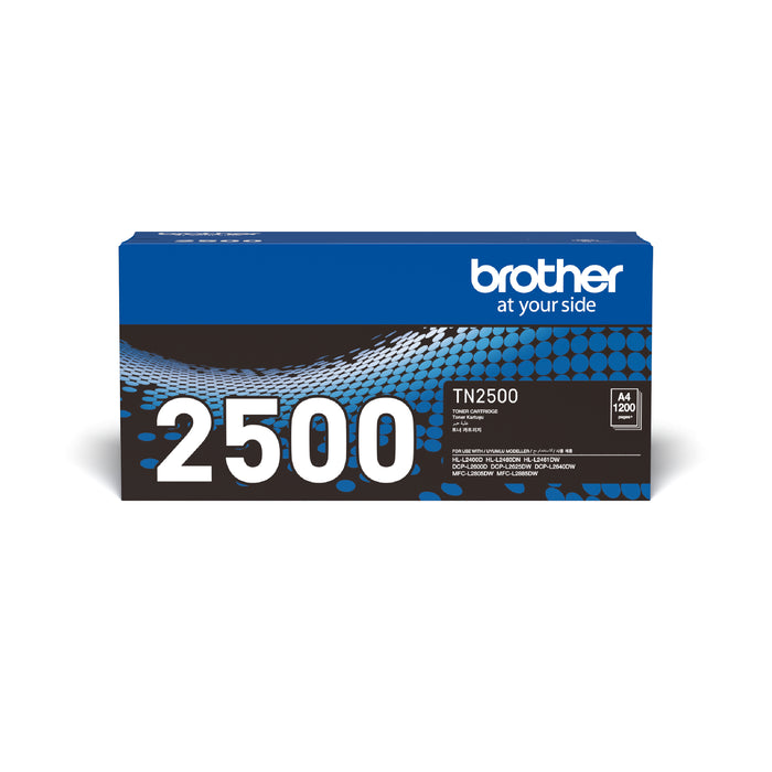 Brother Standard Black Toner for DCP-L2640DW/ MFC-L2805DW/ MFC-L2885DW - TN-2500
