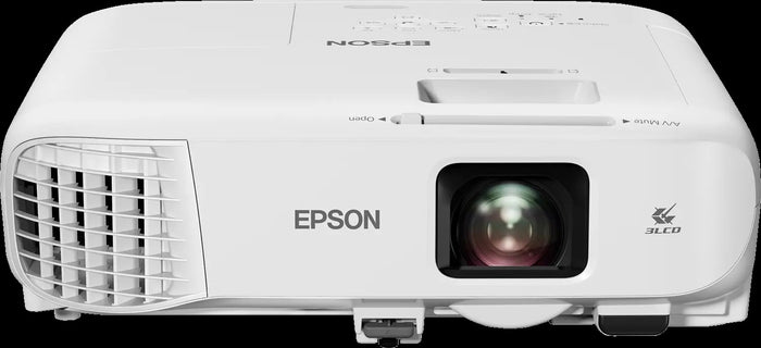 Epson - Epson 3600lm XGA 1024x768 4:3 Lamp USB RS-232C 2VGA HDMI Wi-Fi Optional NoBag White Mobile/Install - EB-X49 Epson