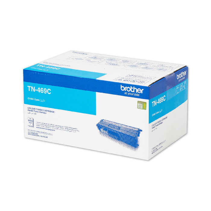Brother - Brother / High Yield Cyan Toner Cartridge for HLL8360CDW: MFCL8690CDW/ MFCL9570CDW - TN-469C Brother