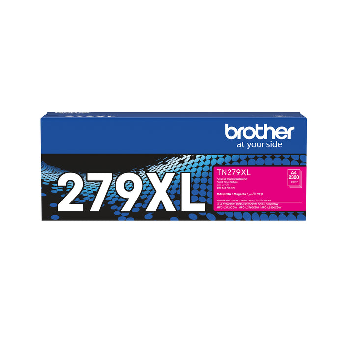 Brother - Brother / High Yield Magenta Toner Cartridge for MFC-L8390CDW/ MFC-L3760CDW - TN-279XLM Brother