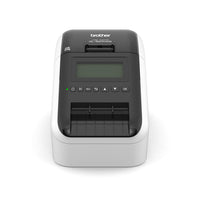 Brother - Brother Label Printer/ Auto Cutter/ 62MM Wide/ Wi-fi and Bluetooth connectivity/ Print black & red text - QL820NWB Brother
