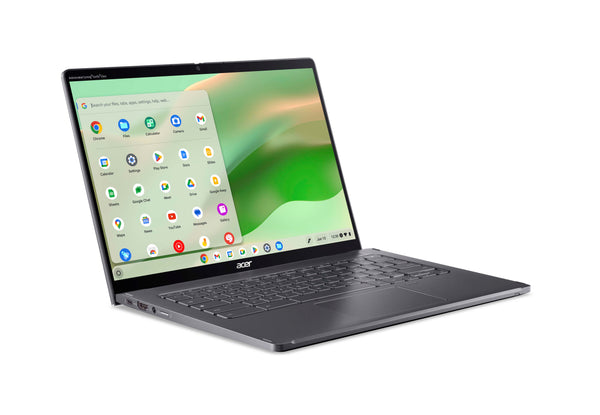 Acer Chromebook Spin 714 14" WUXGA IPS touch/pen supportive Intel Core Ultra 7 processor 155U 16 GB LPDDR5X Memory 512GB PCIe NVMe SSD WIFI6E+BT 2x2 AX+BT 6E / QHD Camera 53Wh Li-ion battery 65W TypeC adapter Active Stylus Google Chrome OS 3 YRS OnSite...