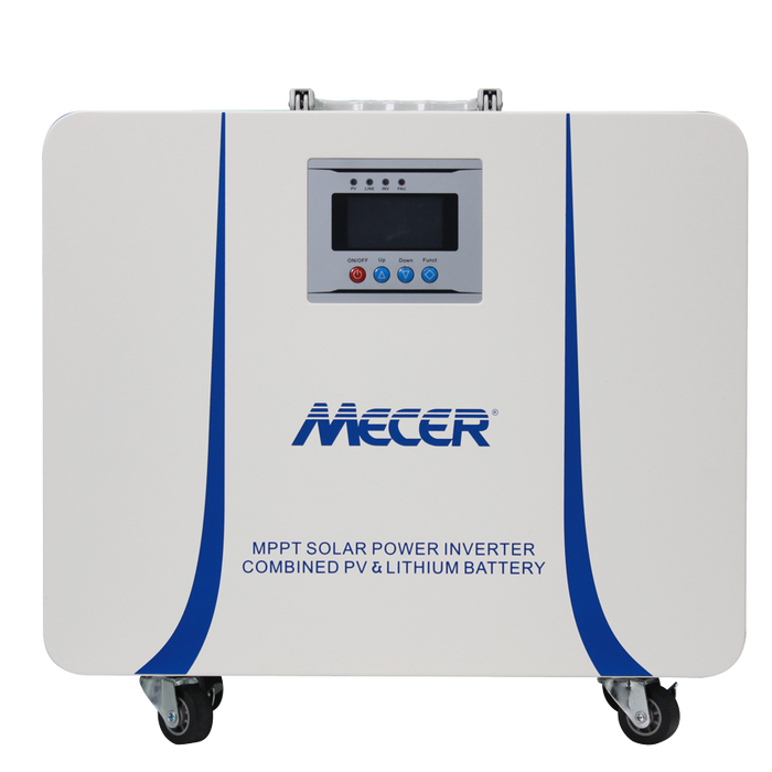 Sustainable Energy - Mecer 1Kw 25.6V 50Ah Lithium Battery 820W MPPT - SOL-I-BB-M1L Sustainable Energy