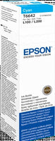 Epson - Epson 664 Ink Bottles Cyan 70ml EcoTank L565/ L550/ L486/ L455/ L386/ L382/ L365/ L355/ L355/ L310/ L3070 ... 6500 pages - T6642 Epson