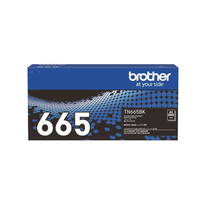 Brother - Brother / Standard Black Toner Cartridge for HL-L8430CDW/ MFC-L8730CDW/ MFC-L8970CDW - TN-665BK Brother