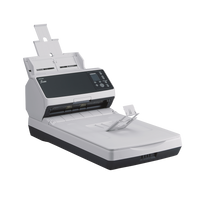 Ricoh A4 90ppm/180ipm Duplex ADF/Flatbed USB3.2 LED Departmental Desktop Scanner - fi-8290