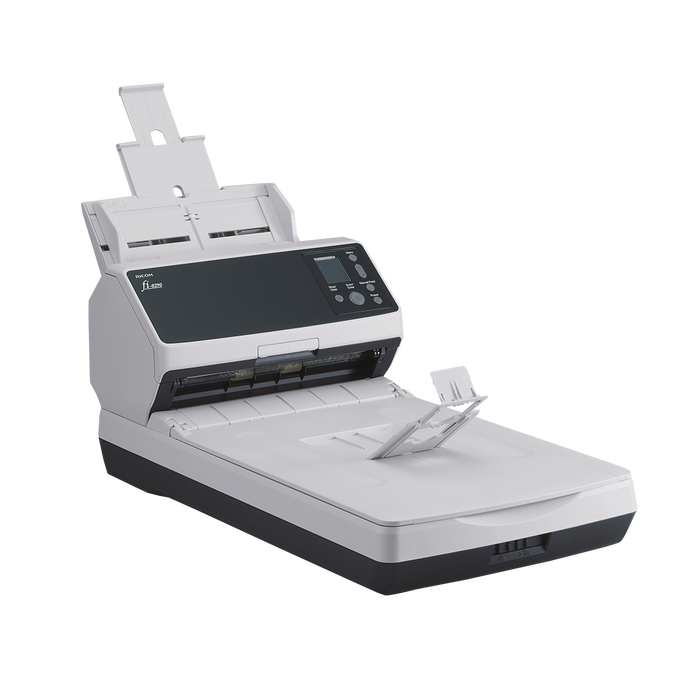 Ricoh A4 90ppm/180ipm Duplex ADF/Flatbed USB3.2 LED Departmental Desktop Scanner - fi-8290
