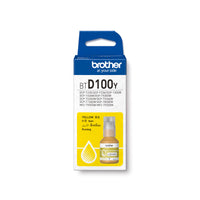 Brother - Brother Yellow Ink for DCP-T230/ DCP-T430W/ DCP-T530DW/ DCP-T536DW/ DCP-T730DW/ DCP-T830DW/ MFC-T930DW - BTD100Y Brother
