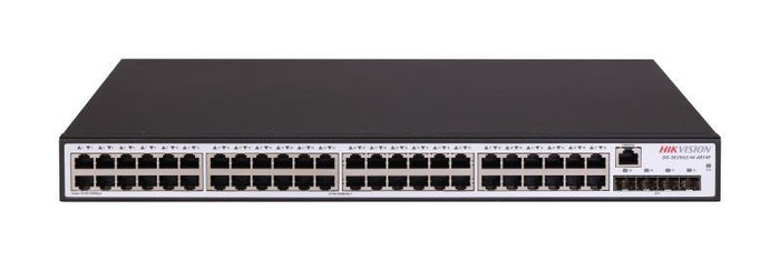 Hikvision Security - Hikvision Full Managed L2 Network Switch  48 * Gigabit Port  4 * 1Gb SFP Ports - DS-3E2552-HI-48T4F Hikvision Security