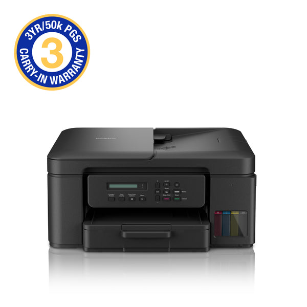 Brother DCP-T730DW 3-in-1 Ink Tank Printer with wireless networking capabilities/ duplex printing (3YR / 50 000 Page Carry In Warranty) - DCP-T730DW
