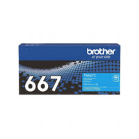 Brother - Brother / Ultra High Yield Cyan Toner Cartridge for HL-L8430CDW/ MFC-L8730CDW/ MFC-L8970CDW - TN-667C Brother