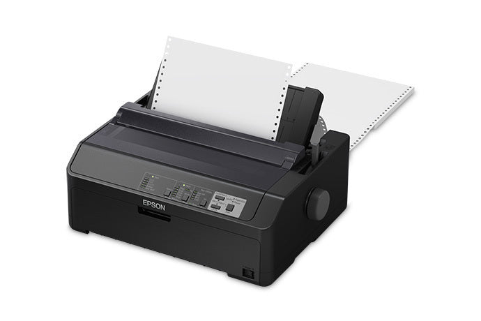 Epson - Epson 80Column 9Pin (2 x 9 Needles) DotMatrix USB Bidirectional Parallel 6 + 1 Original - FX-890II Epson