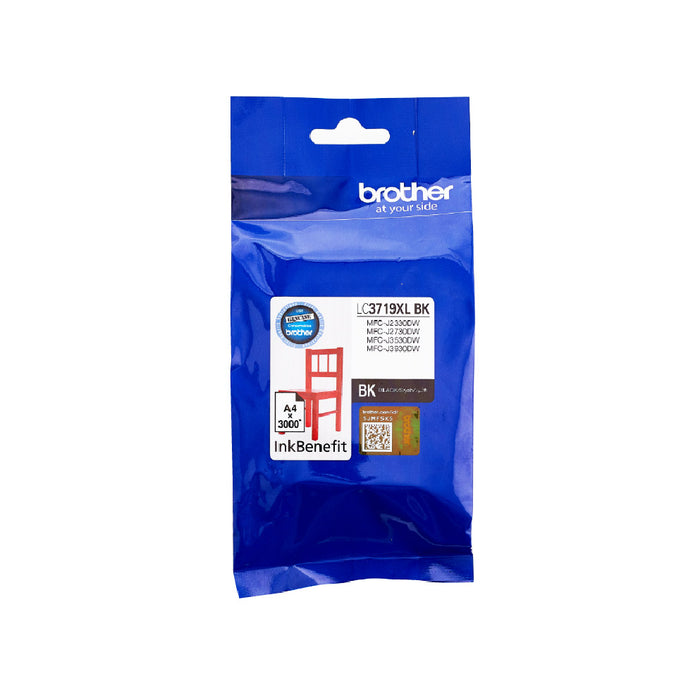 Brother - Brother / High Yield Black Cartridge for MFCJ3530/ MFCJ3930/ MFCJ2330DW/ MFCJ2730DW - LC3719XLBK Brother