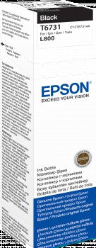 Epson - Epson 673 Ink Bottles Black 70ml EcoTank L800 /810 / 850 / 1800 - T67314A Epson