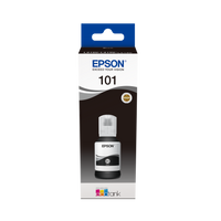 Epson 101 Ink Bottles Black 127ml Ecotank L4150 / L4156 / L4160 / L4260 / L6160 / L6170 / L6176 / L6190 / L6270 / L6290 / L6370 / L14150 7500 pages - T03V14A