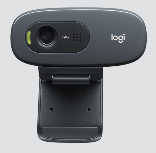 Logitech C270 - Webcam - USB - Black - Logitech C270