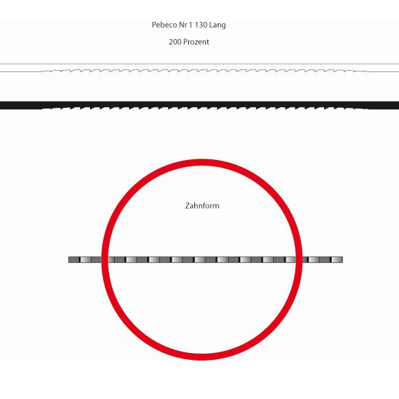 NIQUA PEBECO No 9 Scroll Saw Blade: Fast Cutting for Wood, Horn, & Synthetics - Chavda.com