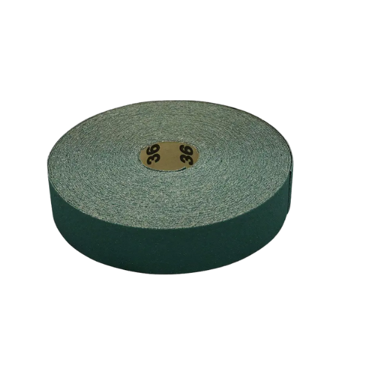 Mirka Green Production Paper Rolls, 70mmx50m, P36 -48 - P36