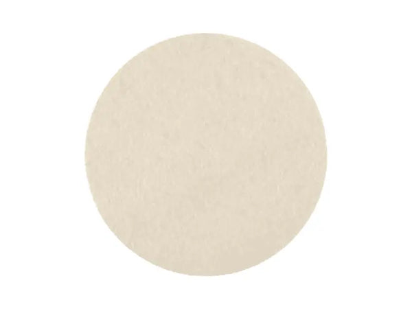 Mirka Polishing Felt Pad Grip, White, 125mmx6mm, 2/pack -48