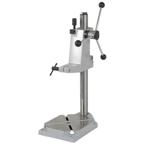 Wolfcraft Drill Stand 5027000 - Precision Drilling Tool for Flat Surfaces & Round Work Pieces