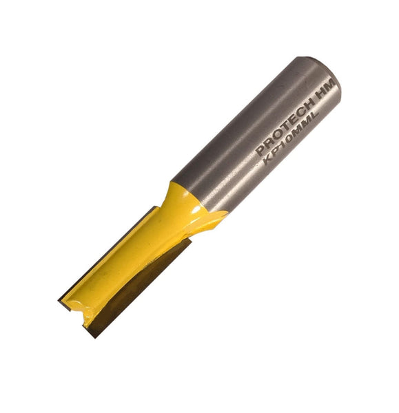 PRO-TECH Straight Bit 10Mm X 25Mm Cut 2 Flute Metric 1/2′ Shank – KP10MM L