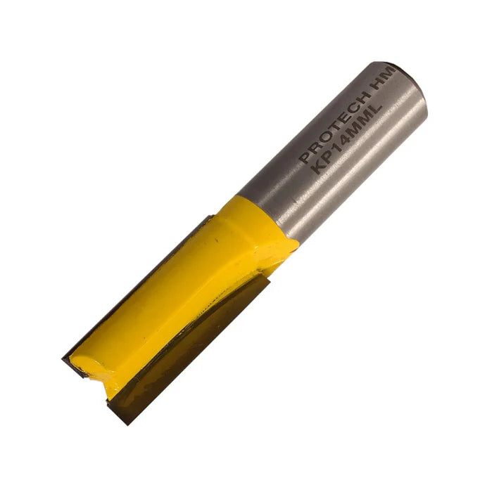 Pro Tech Straight Bit 14 Mm X 26 Mm Cut 2 Flute Metric 1/2' Shank Kp14 Mm L