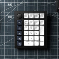 Keychron Q0 Max QMK Gateron Jupiter Red RGB Wireless Custom Number Pad Carbon Black-Q0M-M1 Keychron