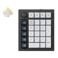 Keychron Q0 Max QMK Gateron Jupiter Banana RGB Wireless Custom Number Pad Shell White-Q0M-M4 Keychron