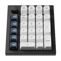 Keychron Q0 Max QMK Gateron Jupiter Banana RGB Wireless Custom Number Pad Shell White-Q0M-M4 Keychron