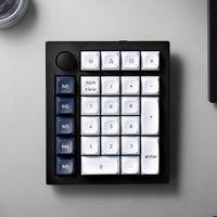 Keychron Q0 Max QMK Gateron Jupiter Banana RGB Wireless Custom Number Pad Shell White-Q0M-M4 Keychron