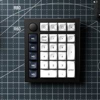 Keychron Q0 Max QMK Gateron Jupiter Banana RGB Wireless Custom Number Pad Shell White-Q0M-M4 Keychron
