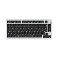 Keychron Q1H-P1 QMK Wireless Custom Keyboard White | Hot Swappable, Hall Effect Switches